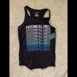 TEK GEAR black sports tank top NWT XL14/16